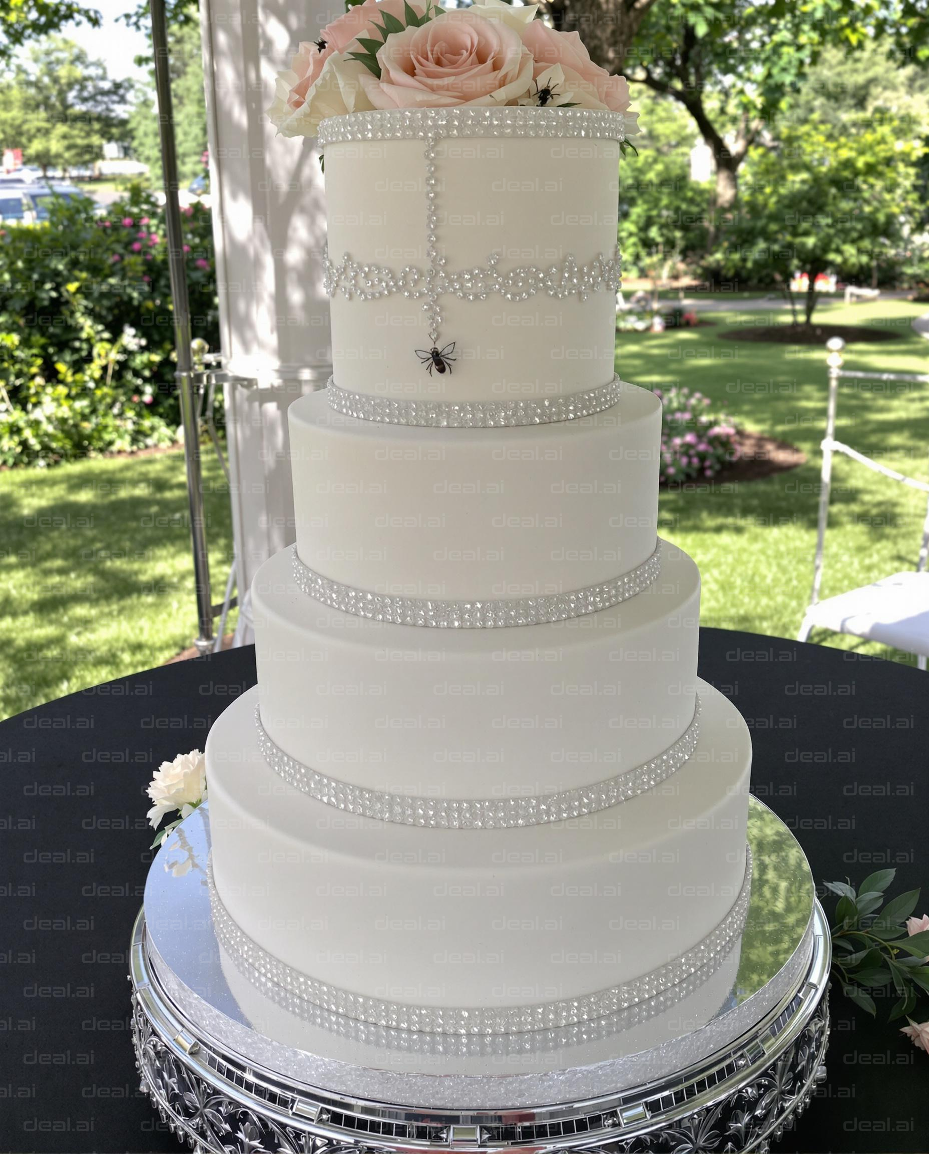 Elegant Tiered Wedding Cake