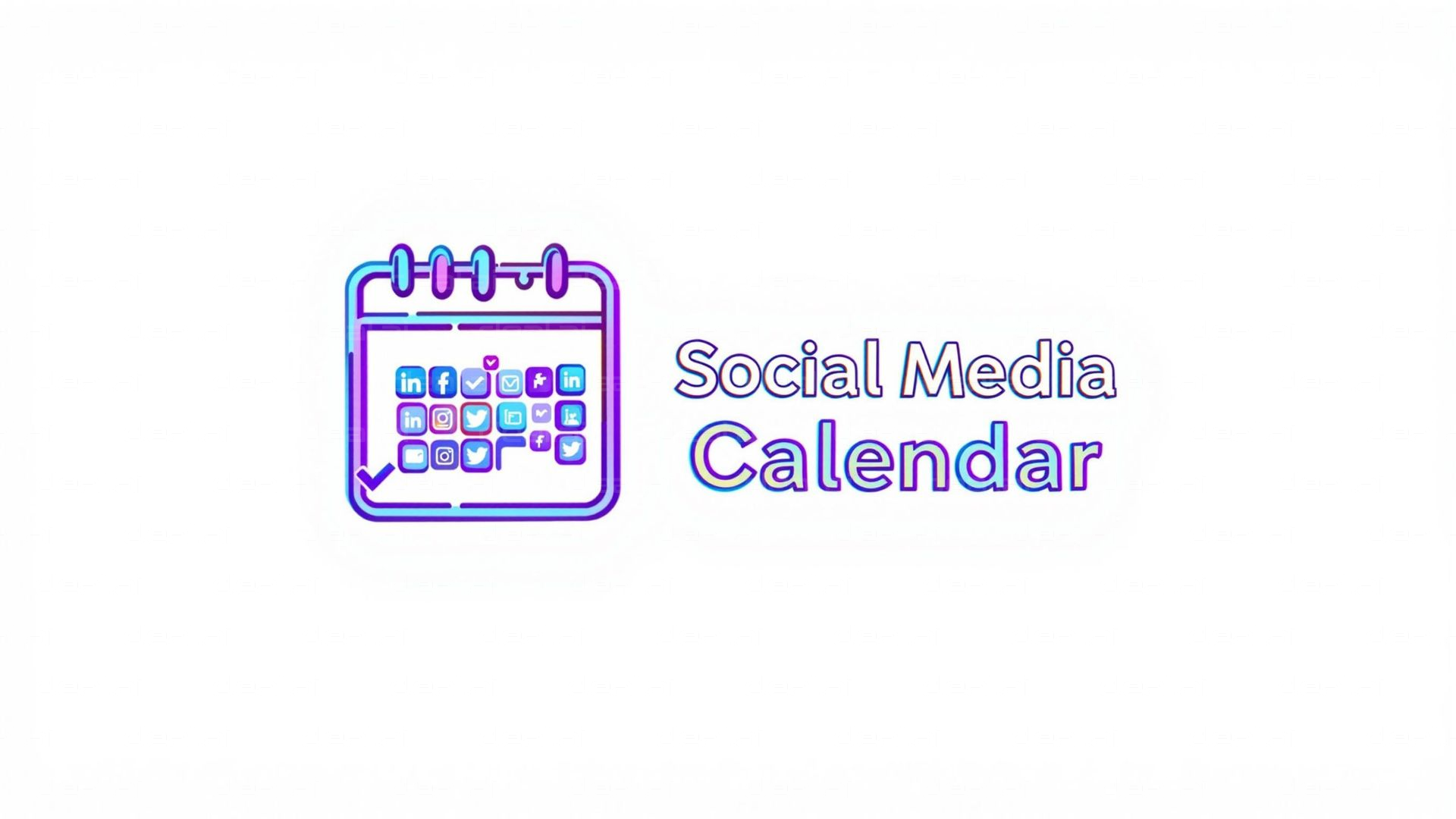 "Social Media Strategy Calendar"