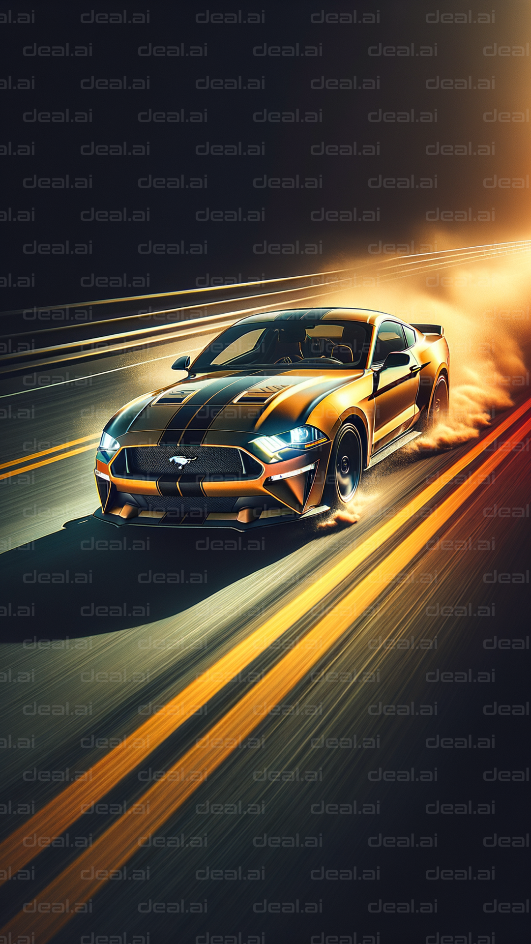 Mustang Thrills on Open Road