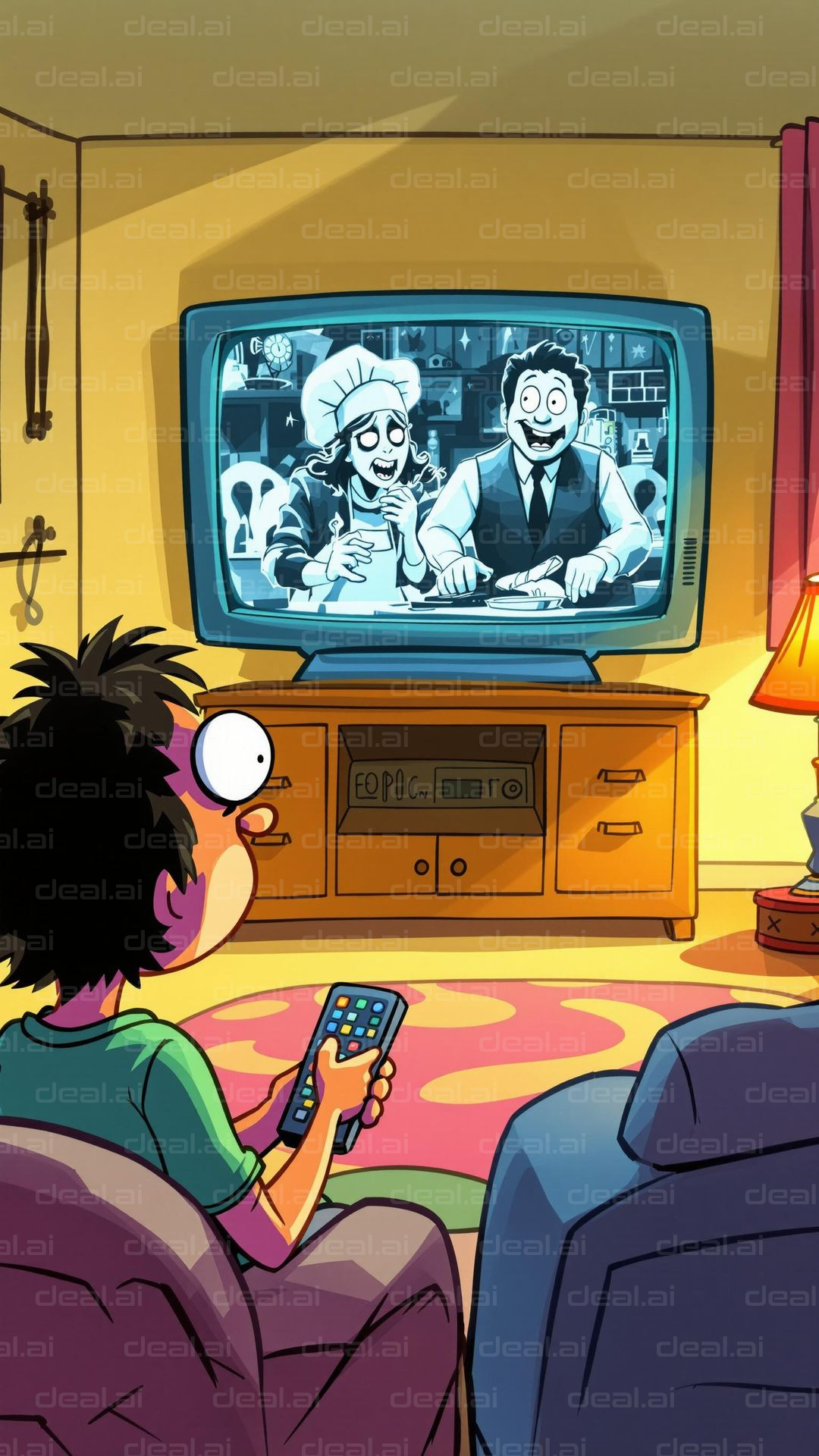 Cartoon Show Surprise on TV