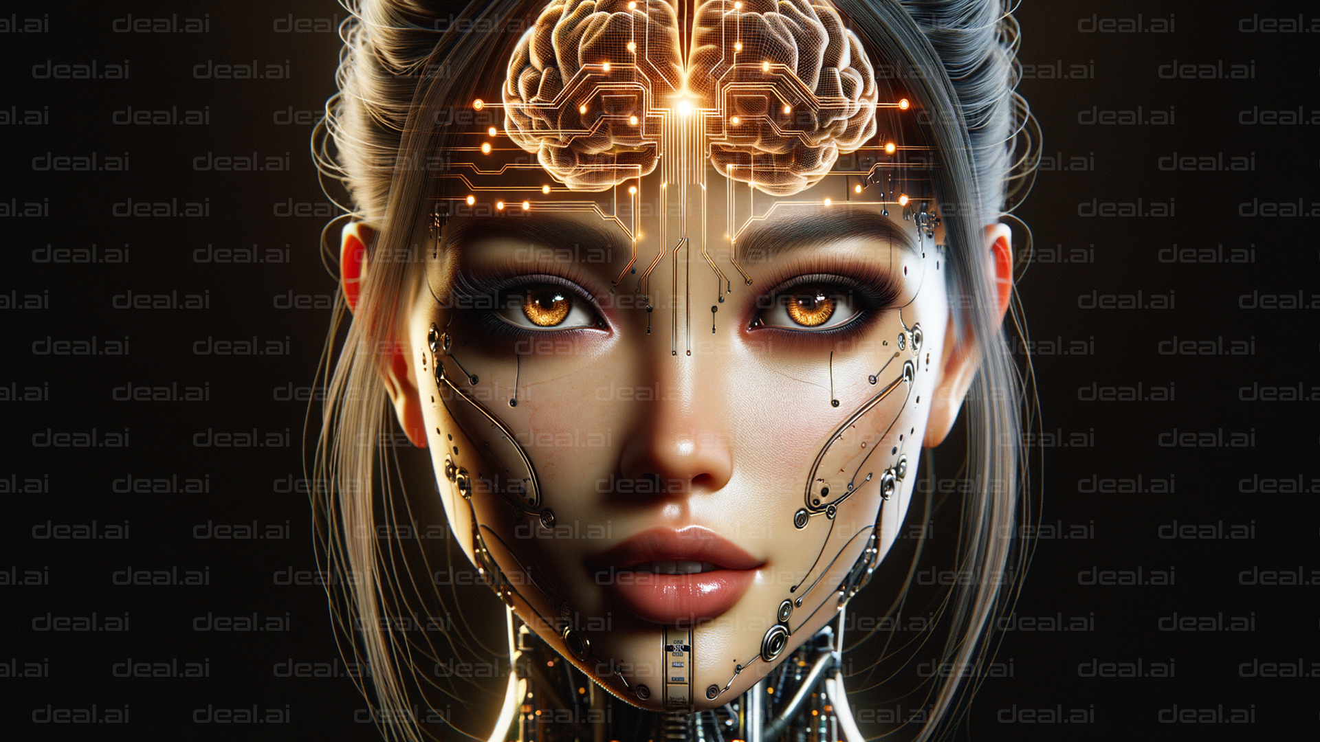 AI Cyborg with Digital Brain