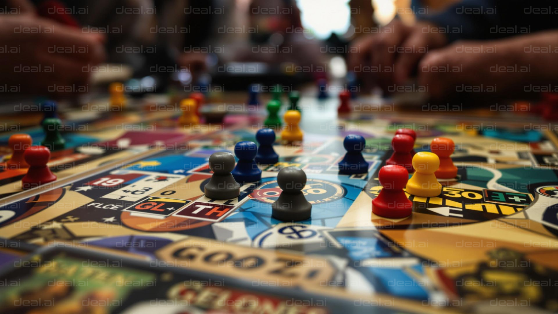 "Colorful Board Game Fun"