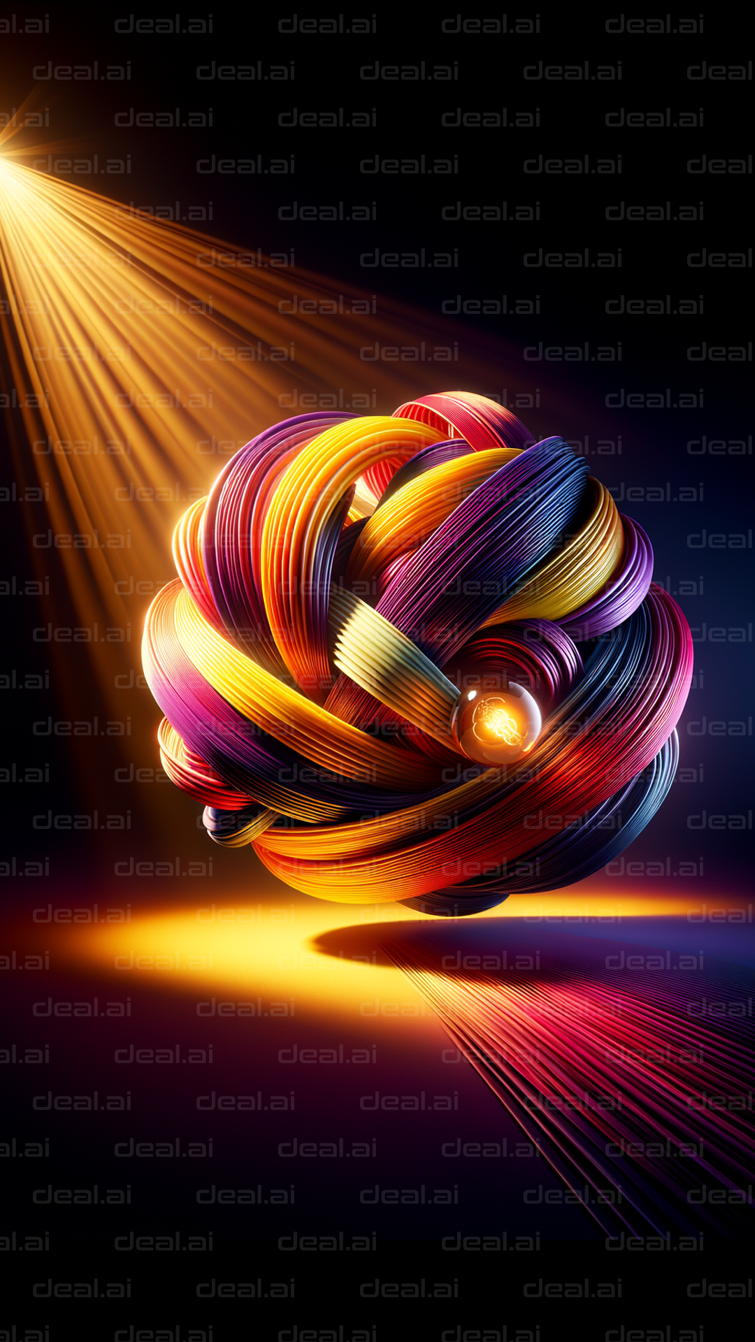 "Radiant Color Sphere"