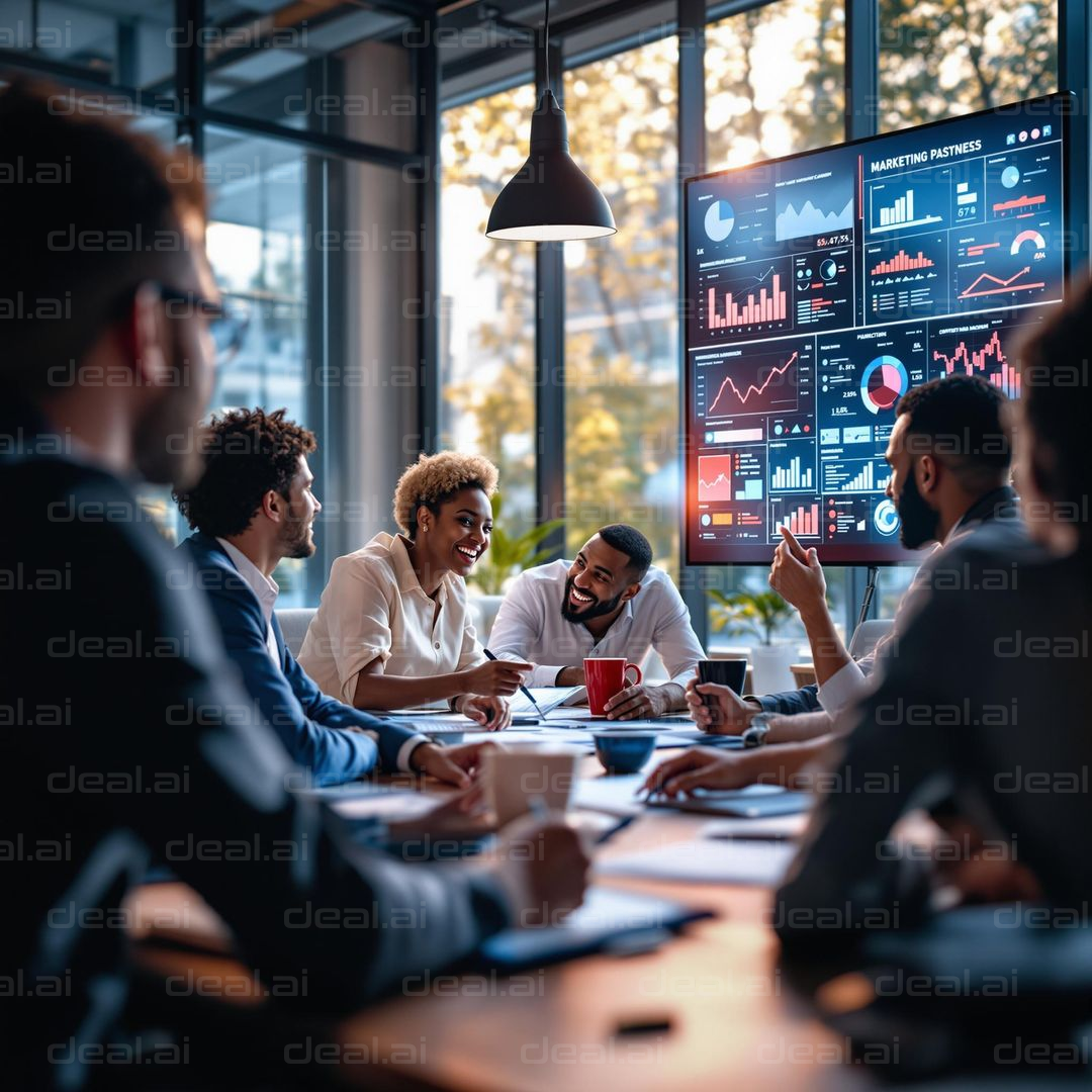 Team Analyzing Data Insights