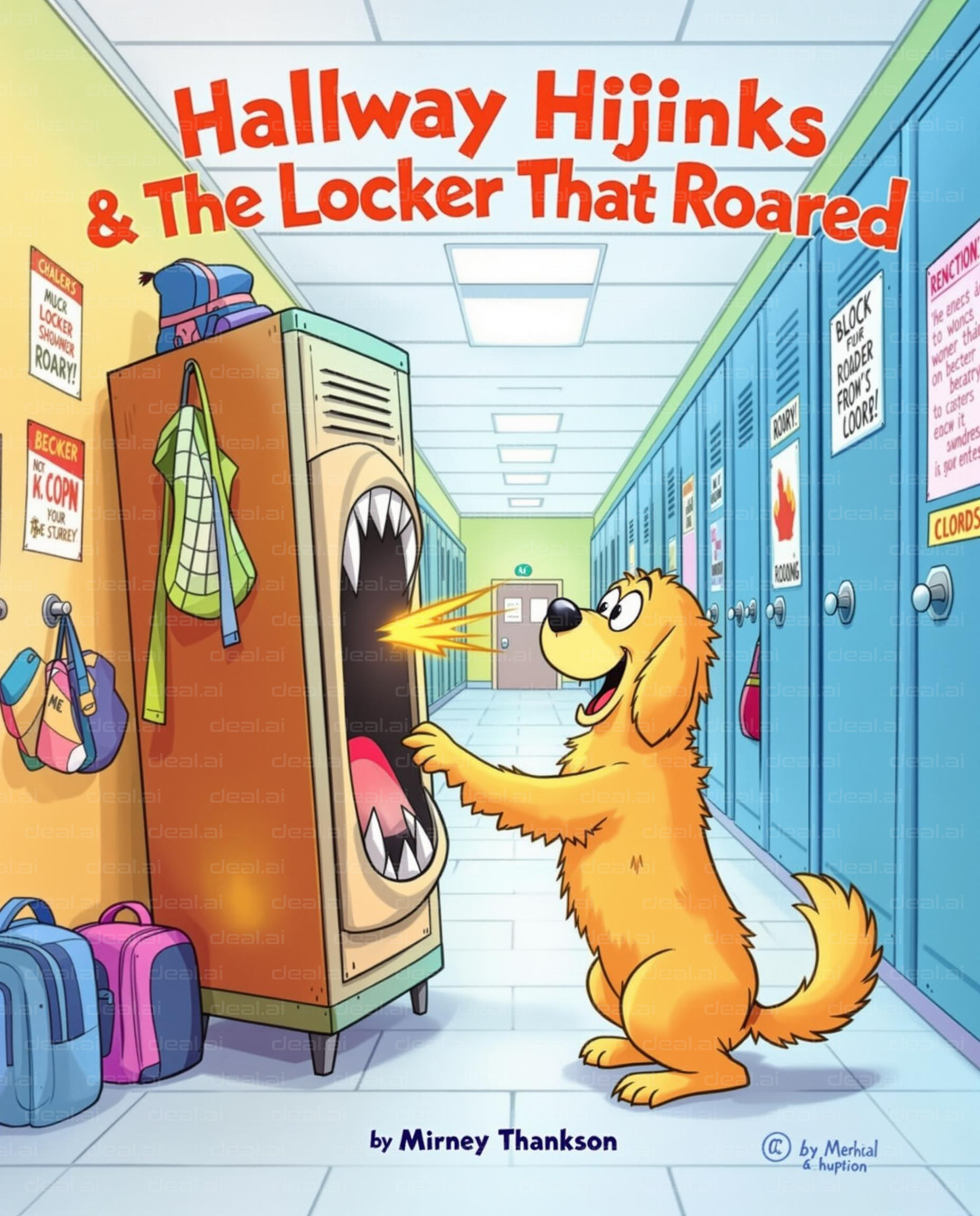 "School Locker Adventure Begins"