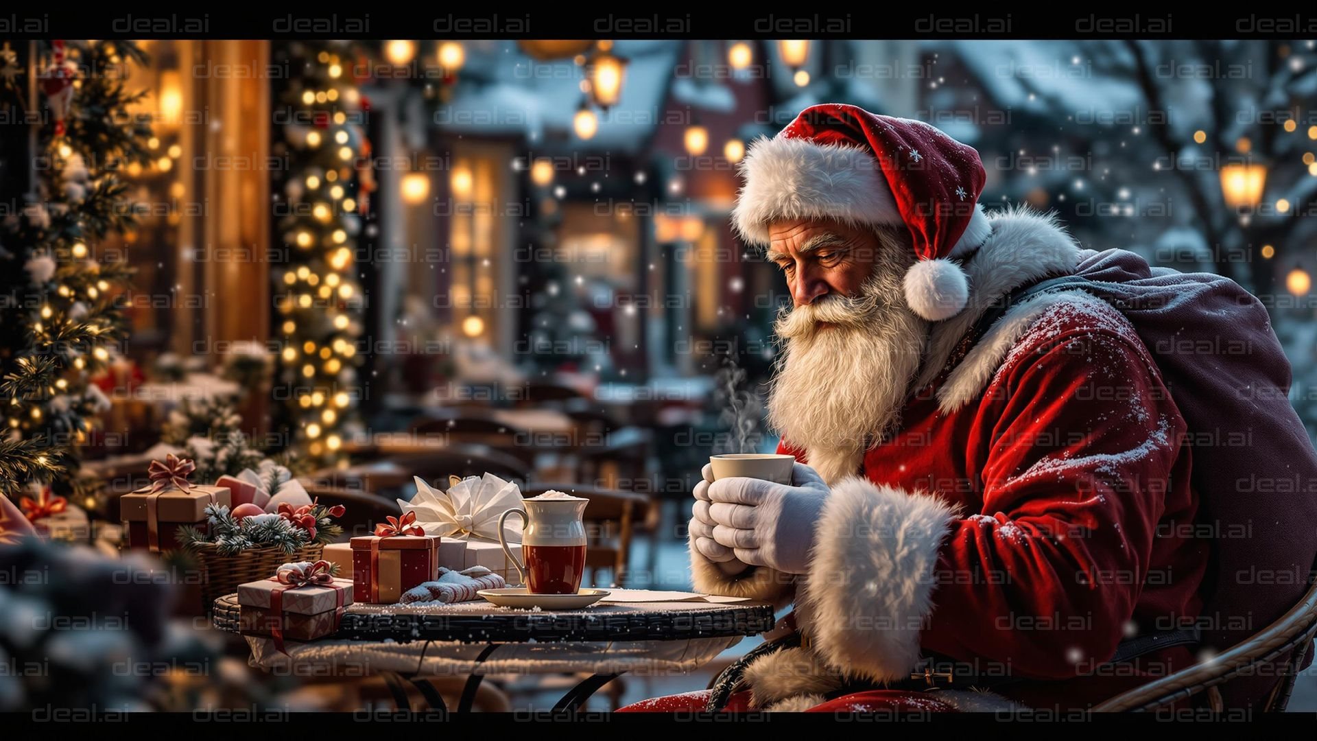 Santa's Cozy Christmas Break