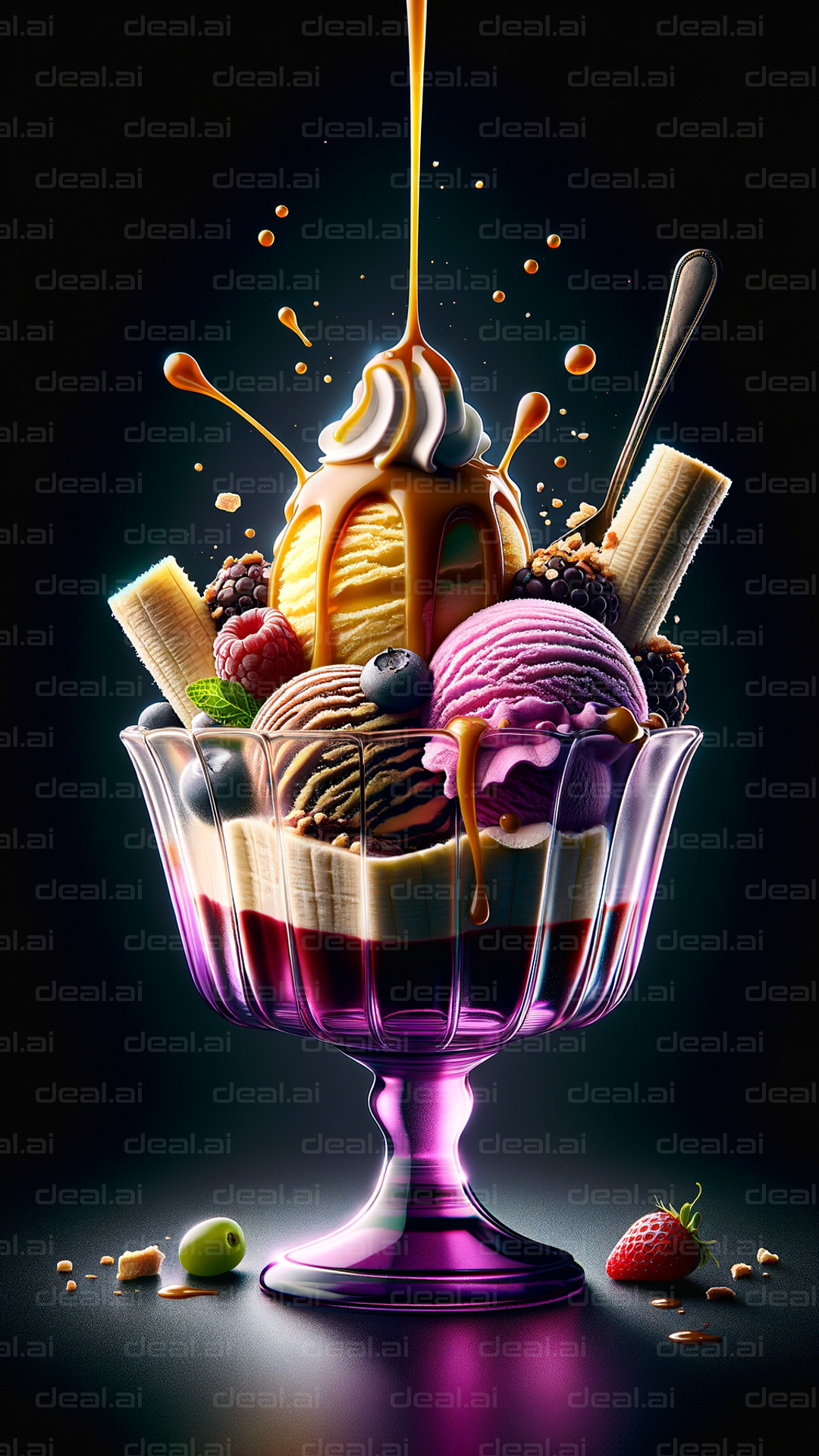 Decadent Ice Cream Sundae Delight