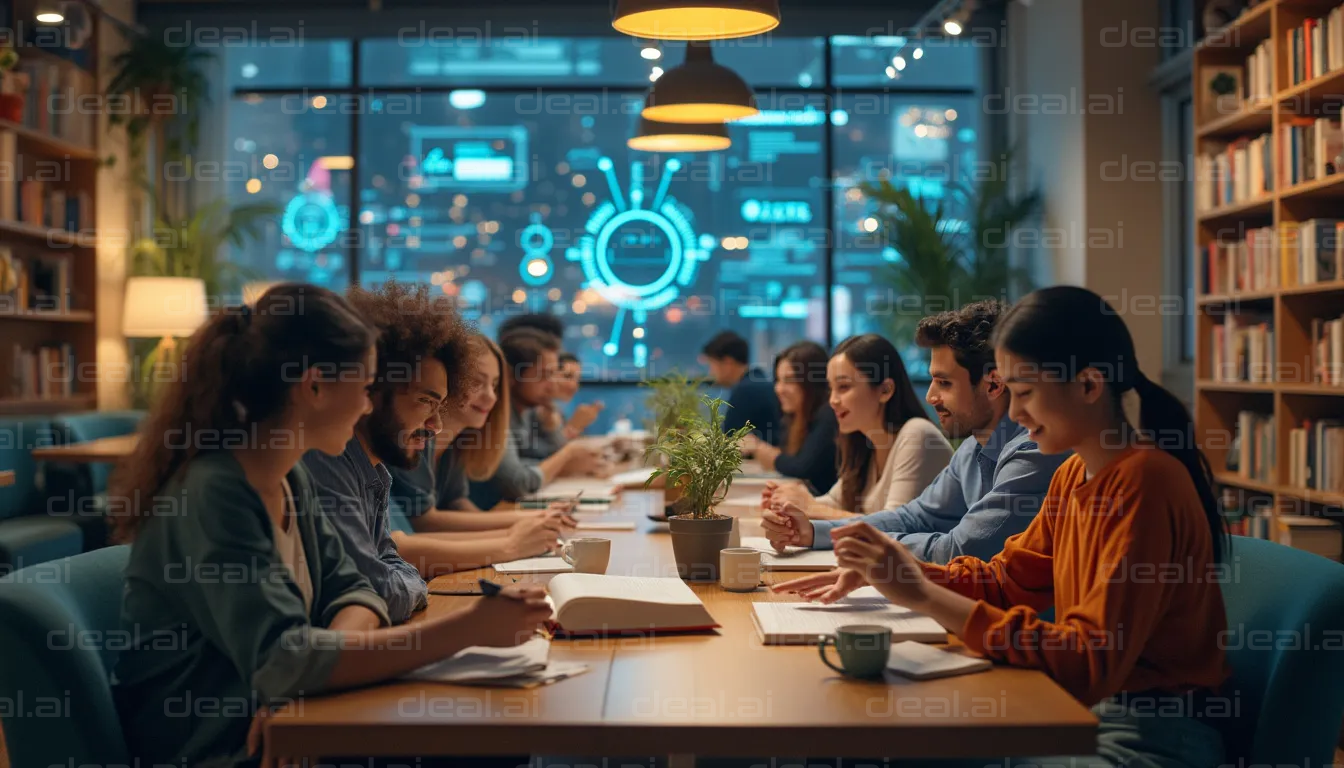 Café Study Session Buzz