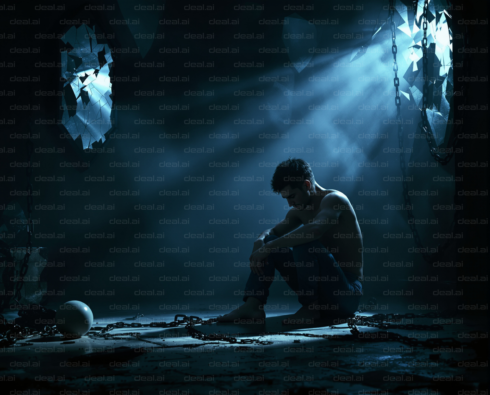 "Solitary Reflection in Chains"