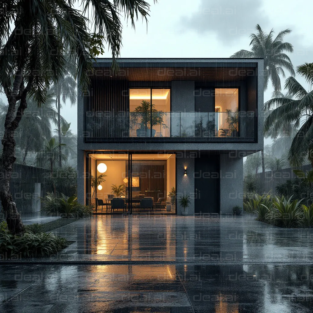 Modern Home in the Rainy Tropics