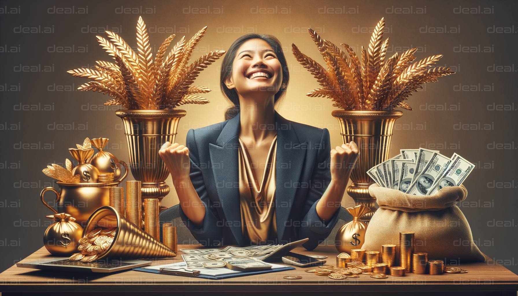 Golden Success: Wealth and Happiness