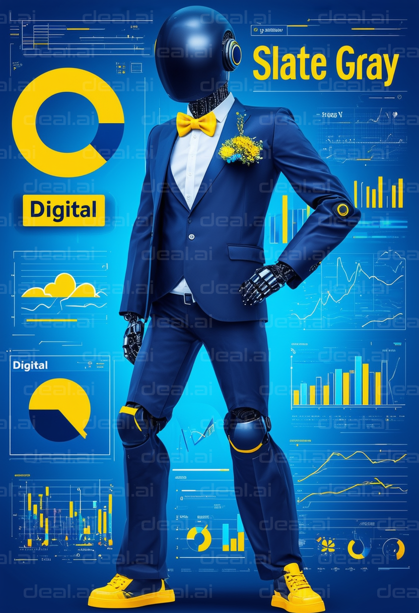 "Futuristic Digital Executive"