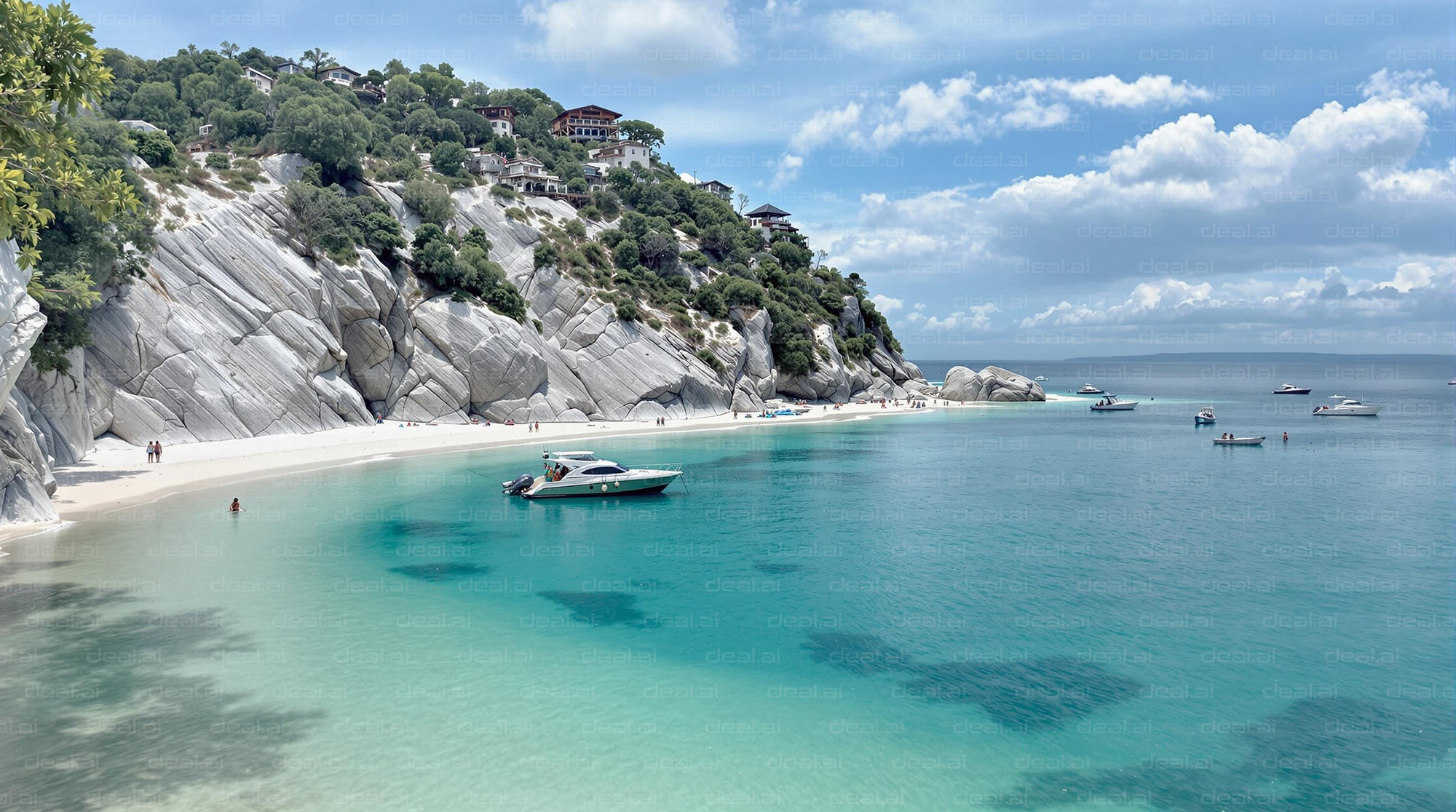 Serene Beach Paradise Scene