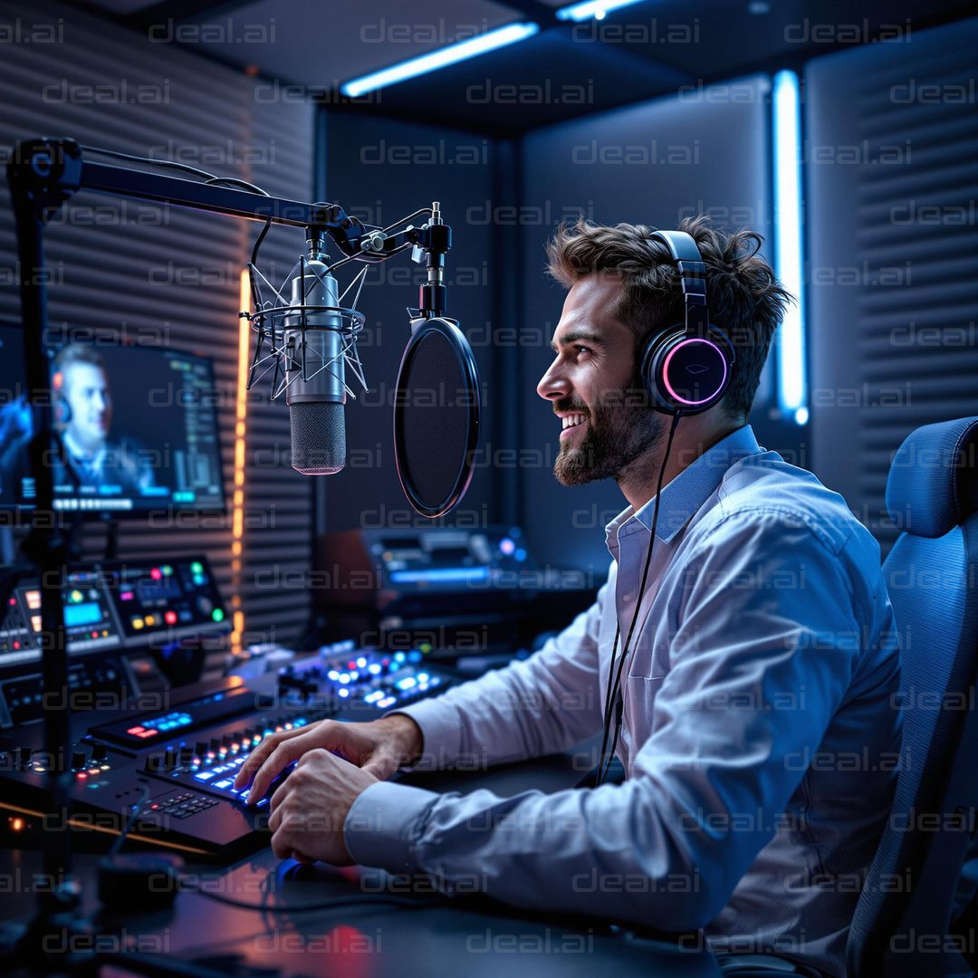 Podcast Recording Session
