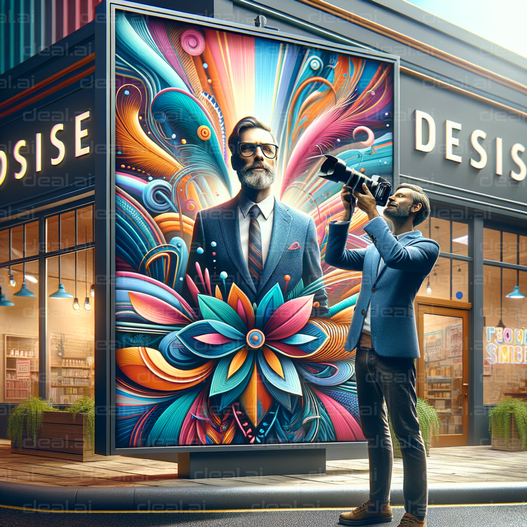 "Photographer Captures Vibrant Mural"