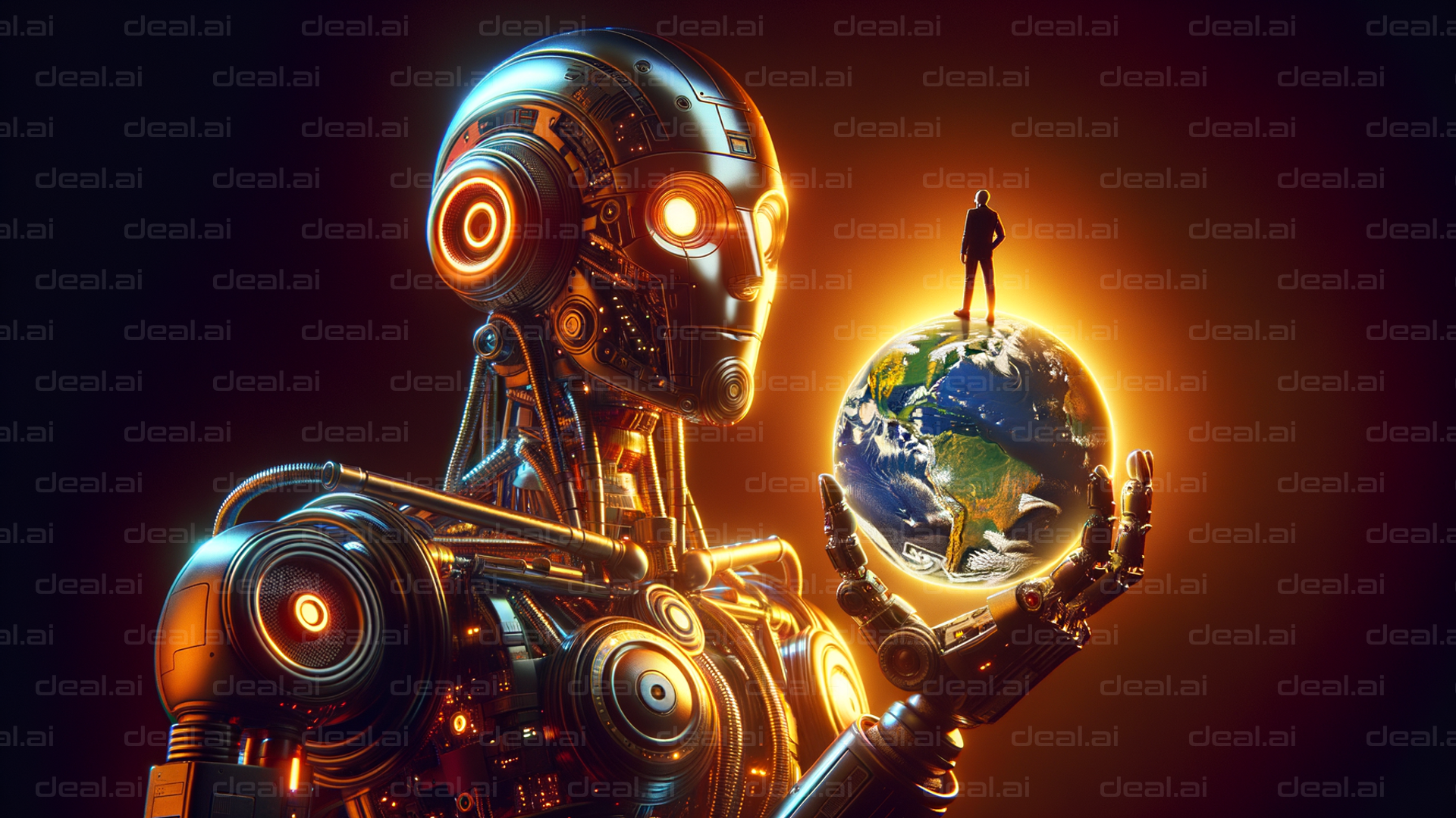 "AI Holding the World"