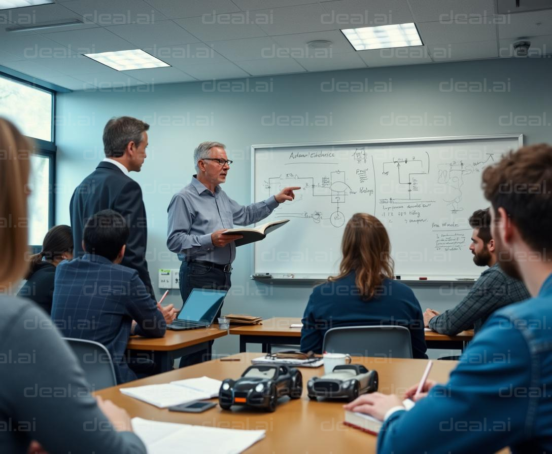 Engineering Lecture in Progress