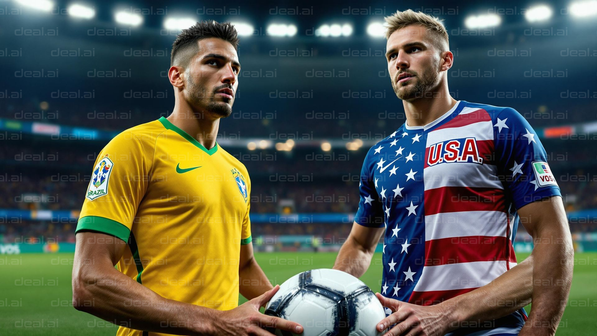 Brazil vs USA Soccer Showdown