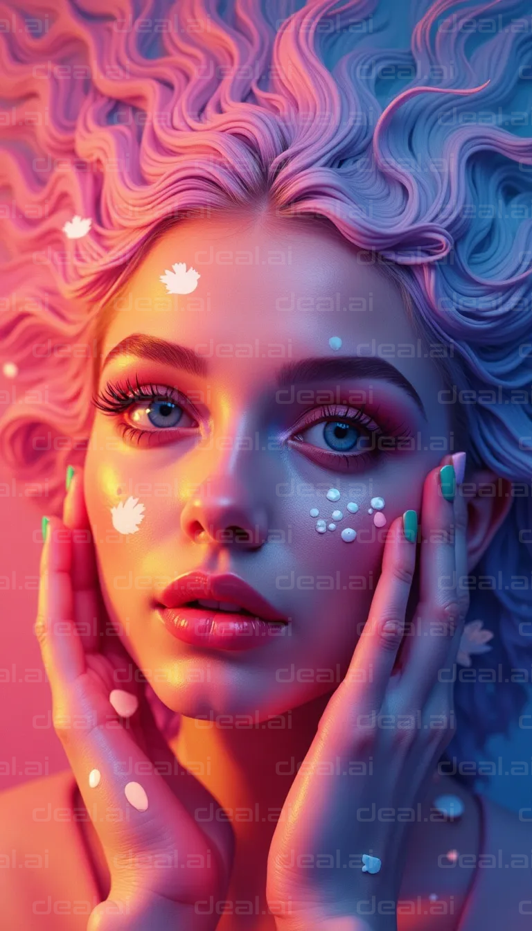 Vibrant Pastel Portrait Artistry