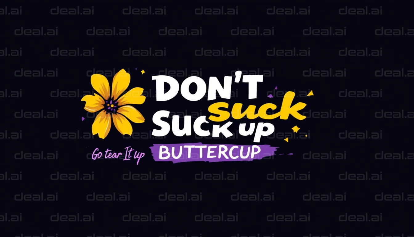 "Motivational Buttercup Message"