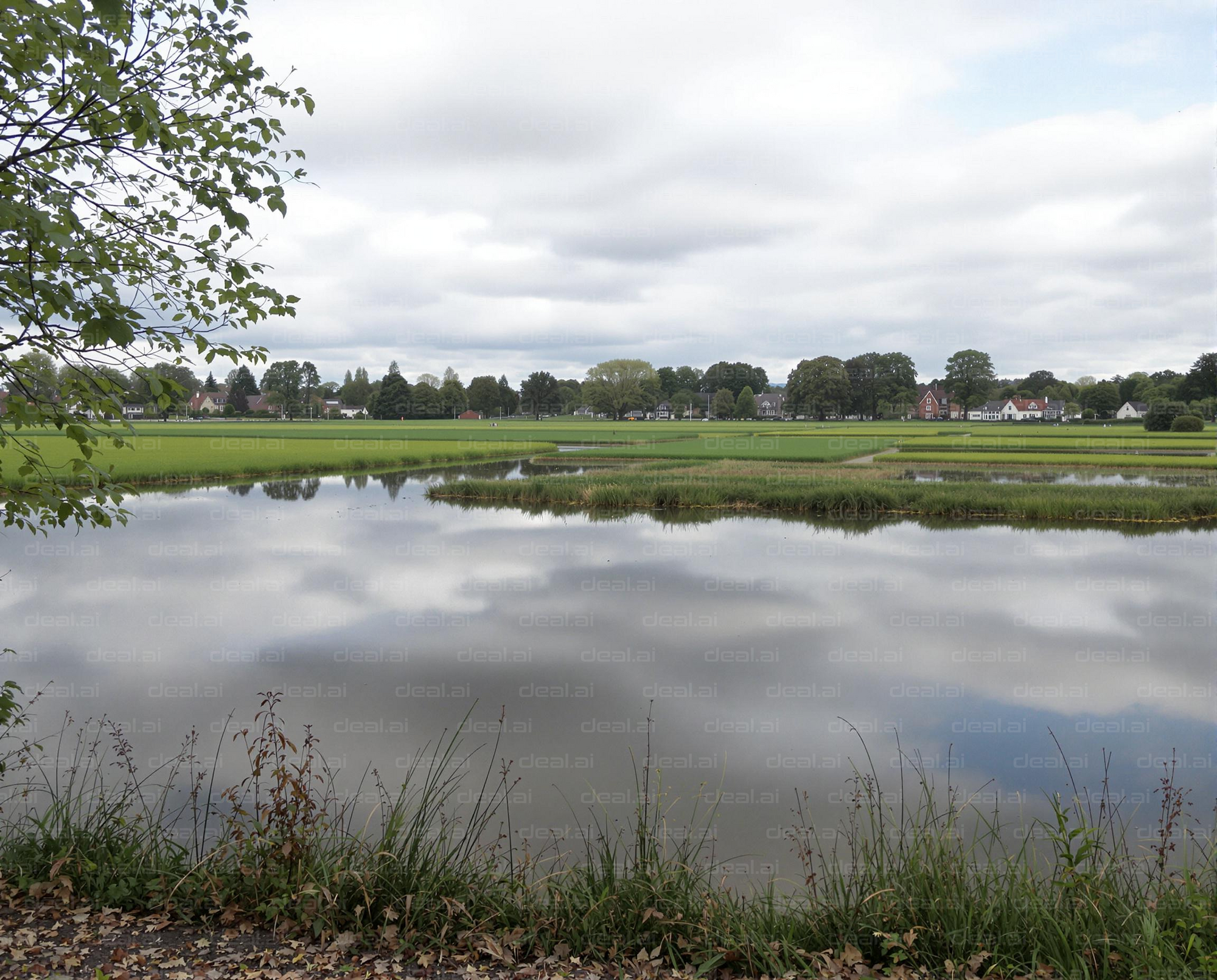Tranquil Waters in Scenic Village