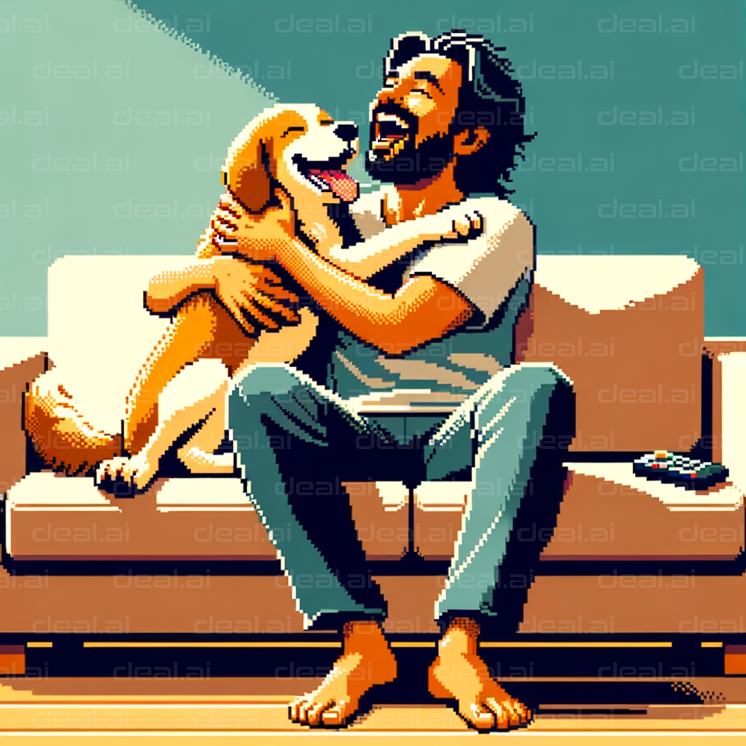Joyful Moments with a Dog