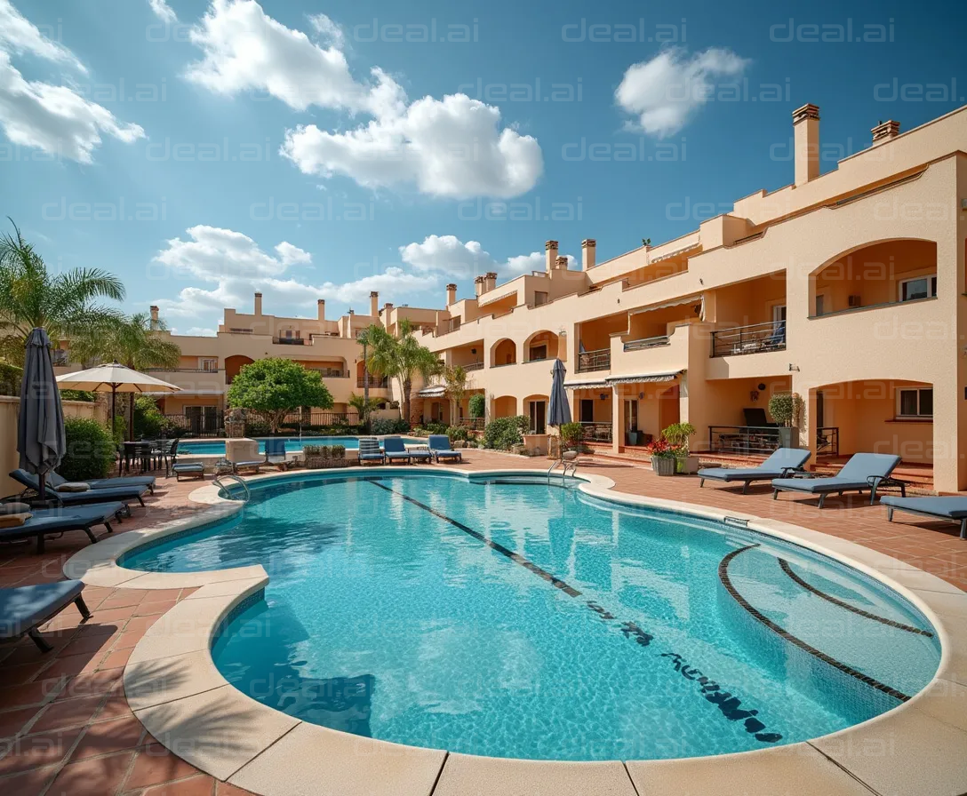 Luxurious Apartment Complex with Pool