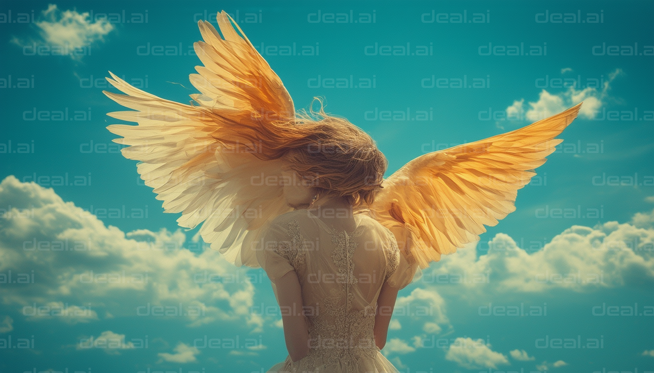 "Angel Wings in the Sky"