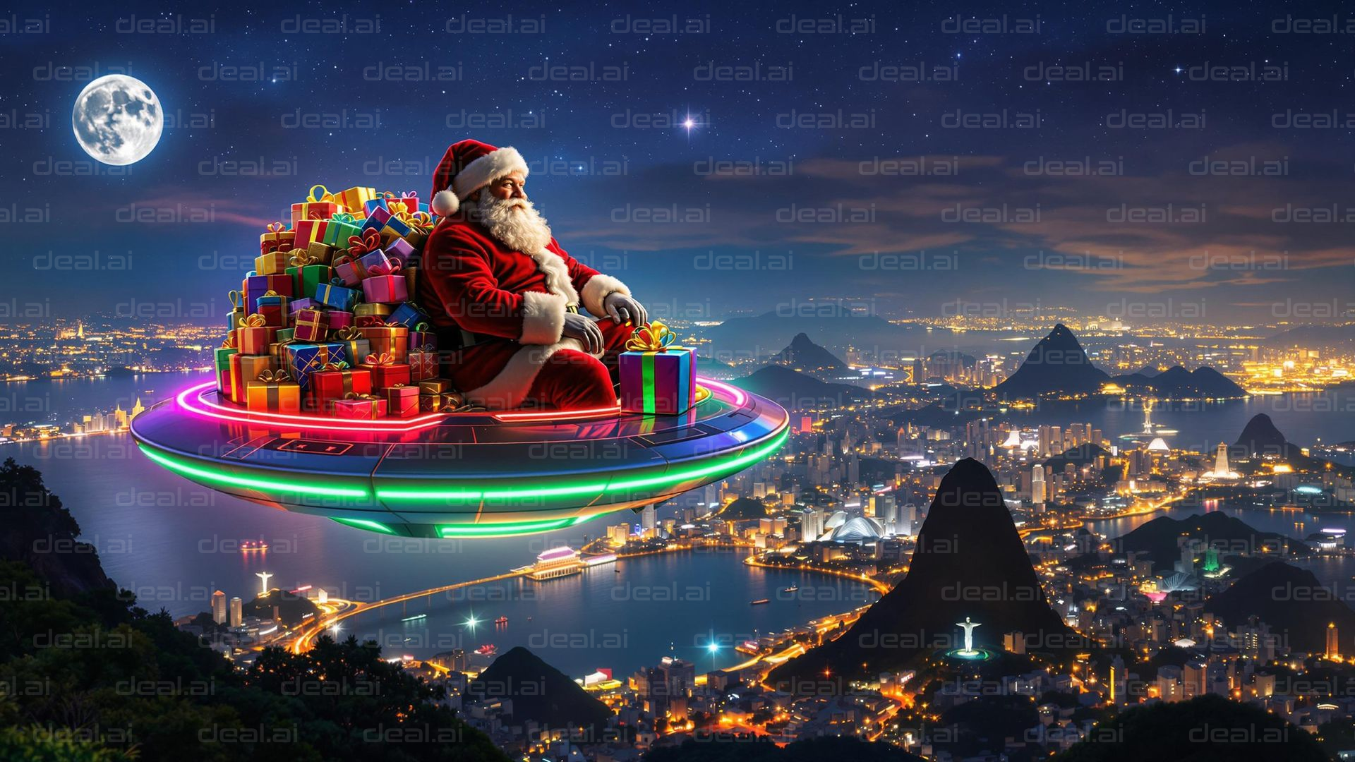 Santa's Sleigh Upgrade: UFO Edition