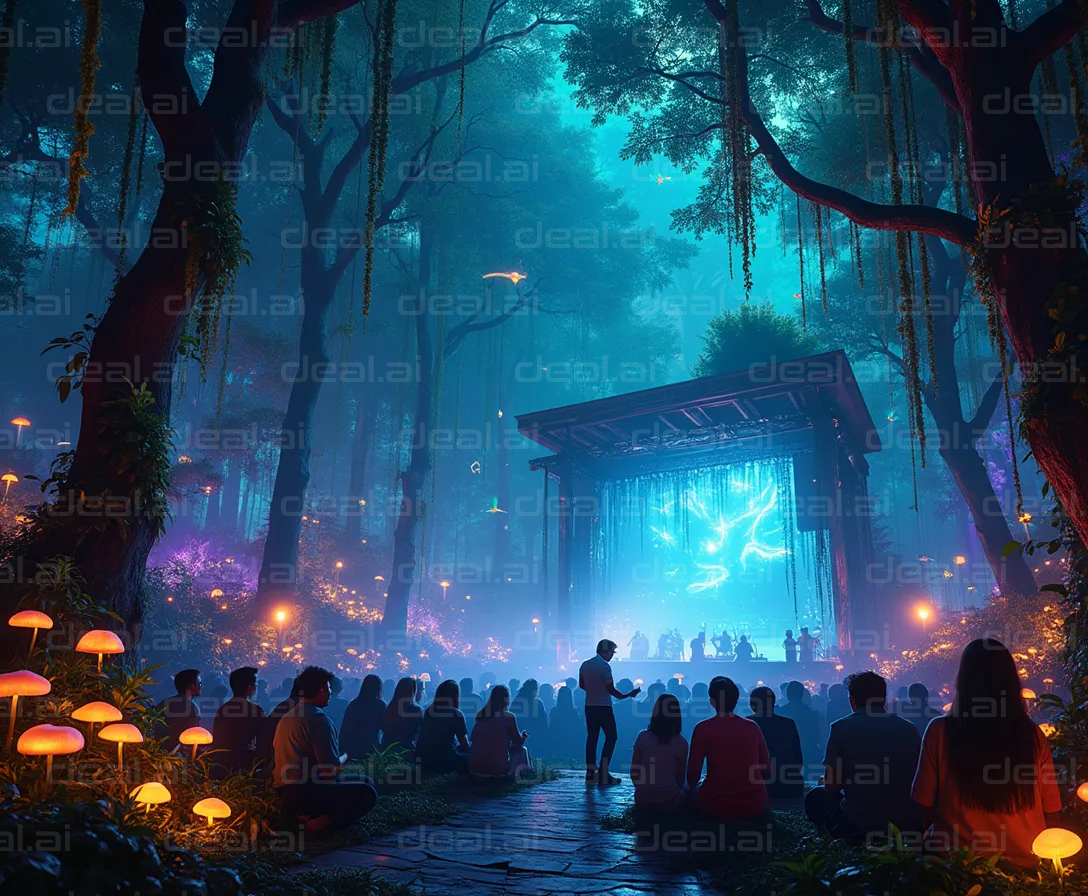 "Enchanted Forest Concert Night"