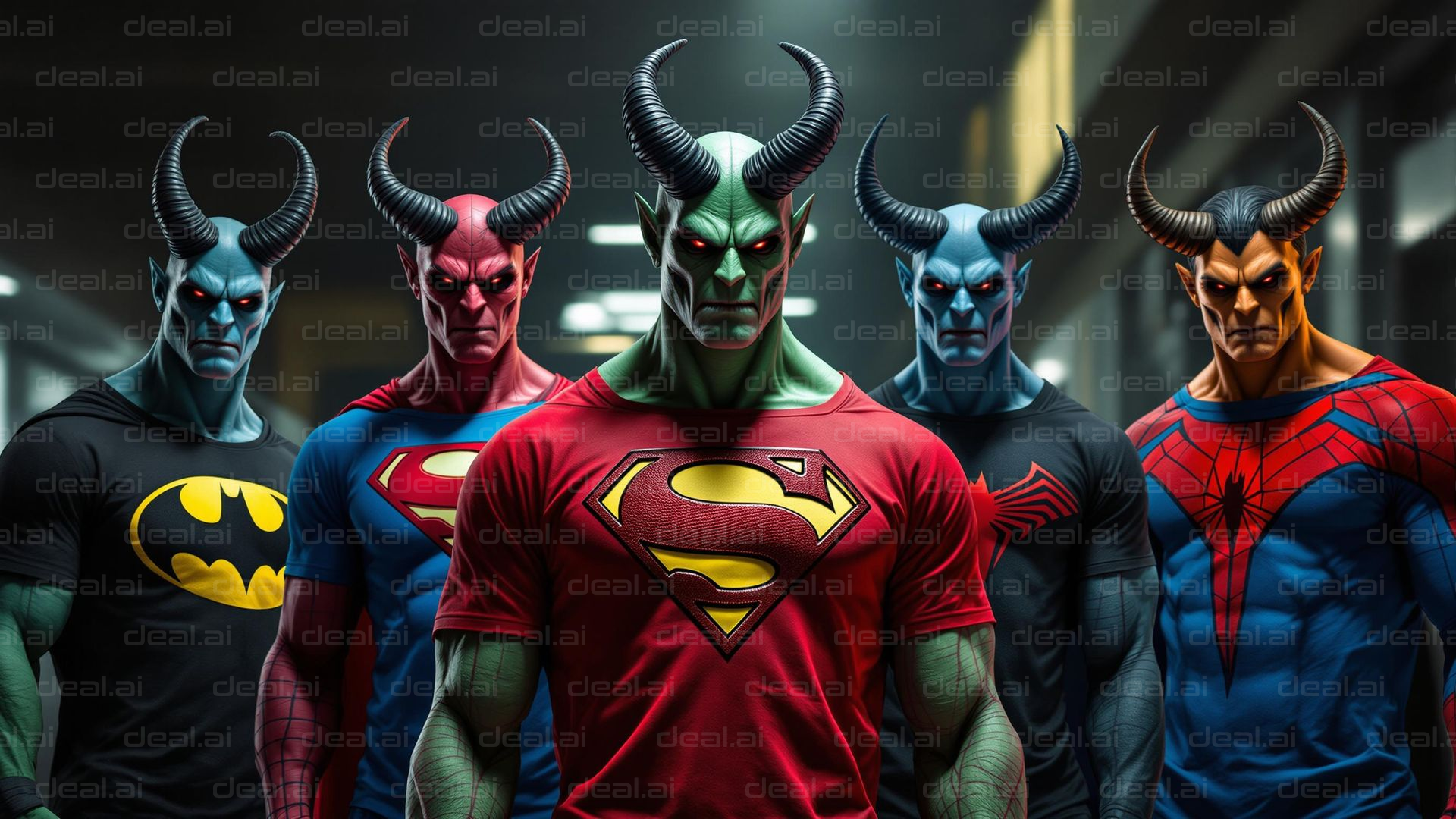 Superheroes with a Demonic Twist