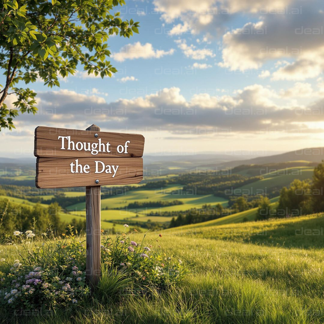 "Thoughts and Tranquil Views"