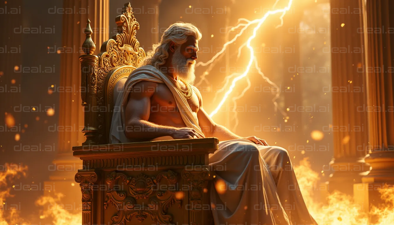 "God of Thunder on His Throne"