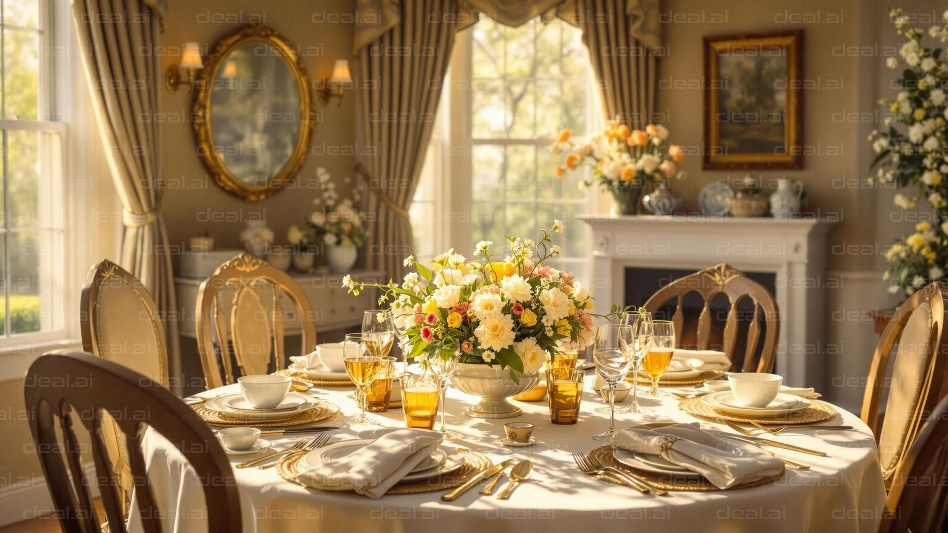 Elegant Dining Room Setting