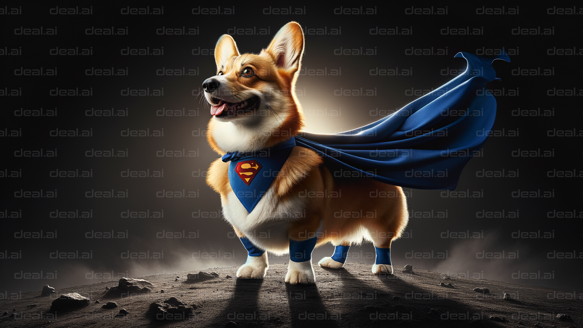 "Super Corgi to the Rescue!"