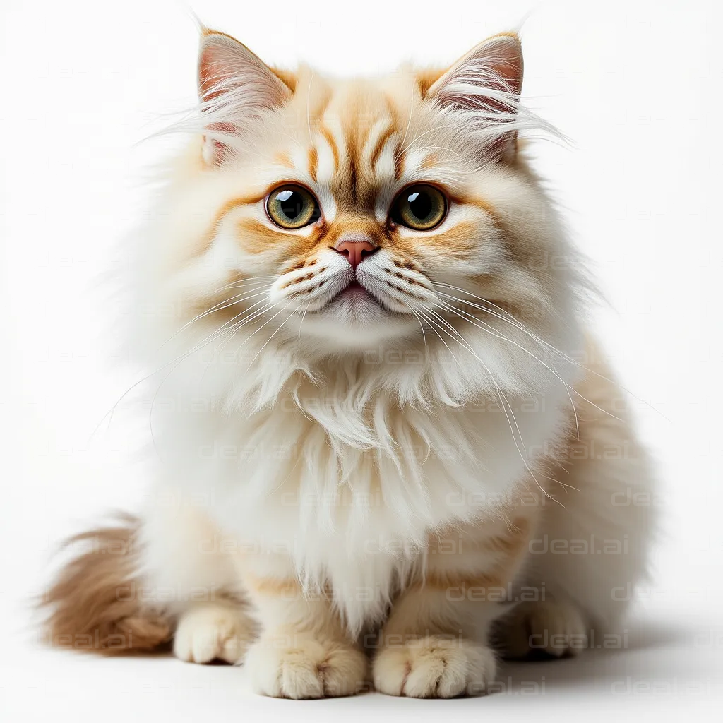 Fluffy White Persian Kitten Alert
