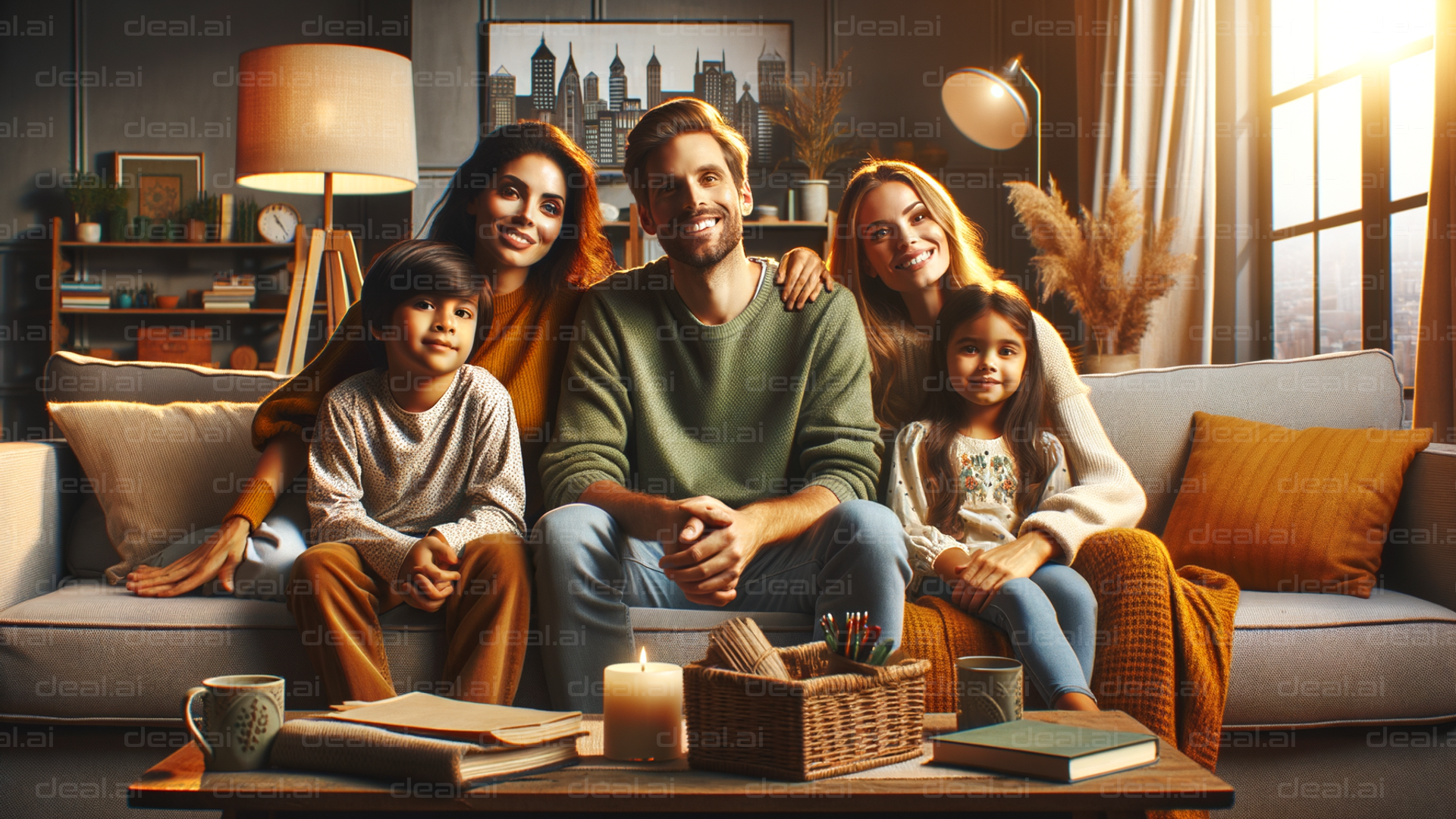 Cozy Family Evening at Home