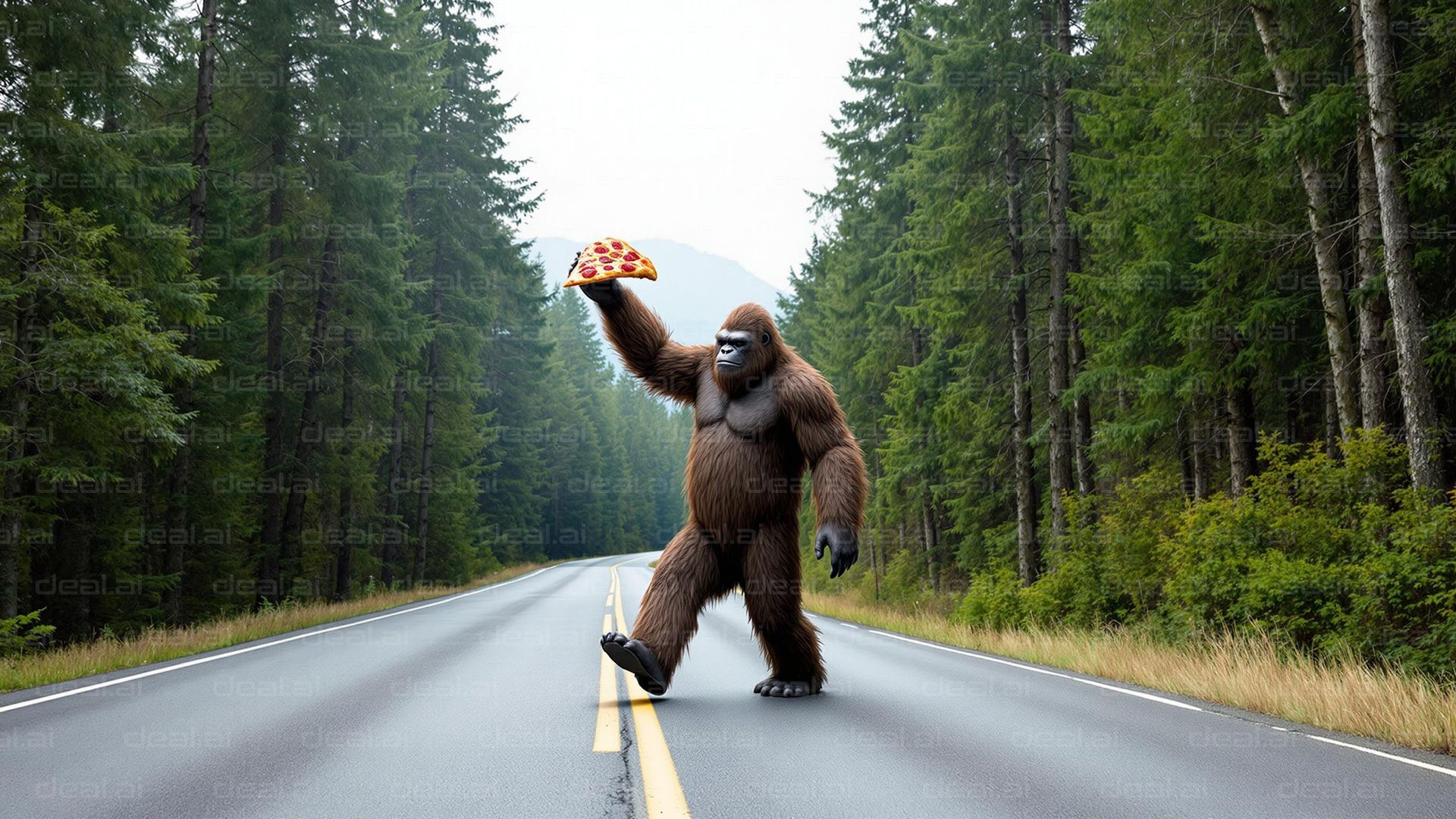 Bigfoot's Pizza Adventure