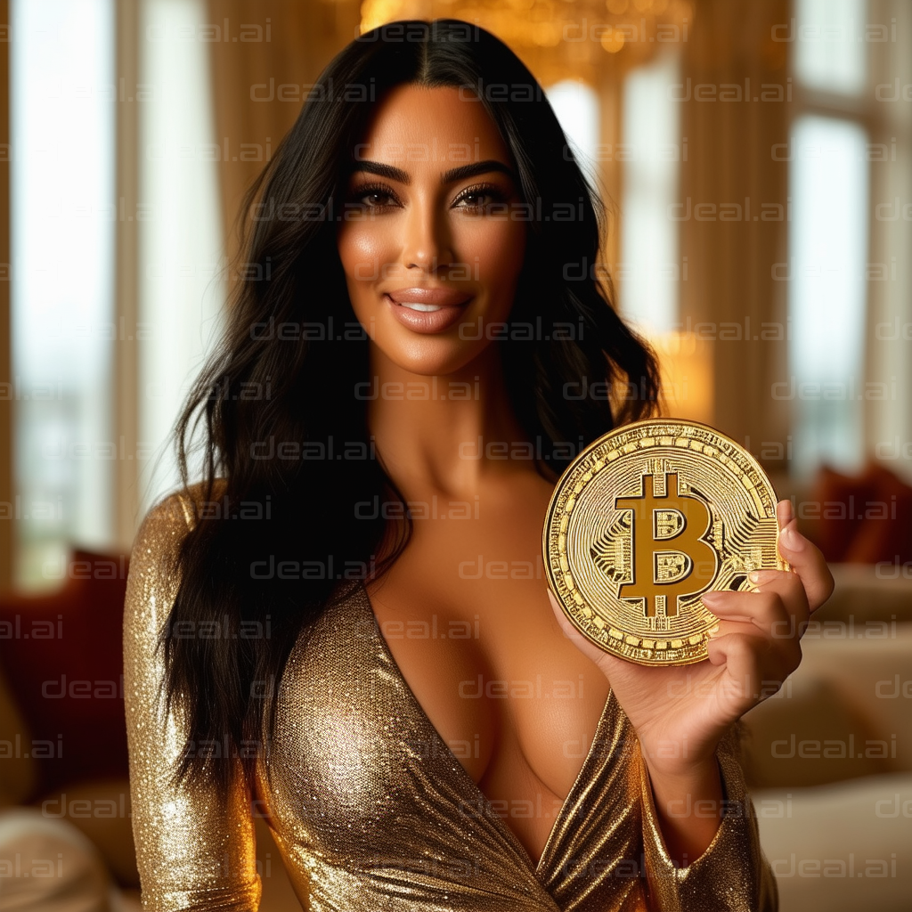 "Celebrating Bitcoin in Glamorous Style"