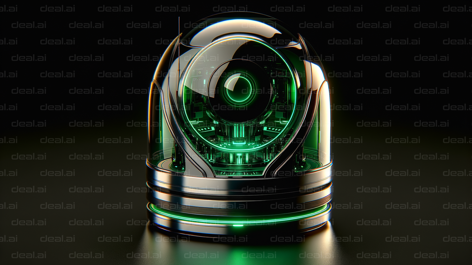 Futuristic Energy Core Design