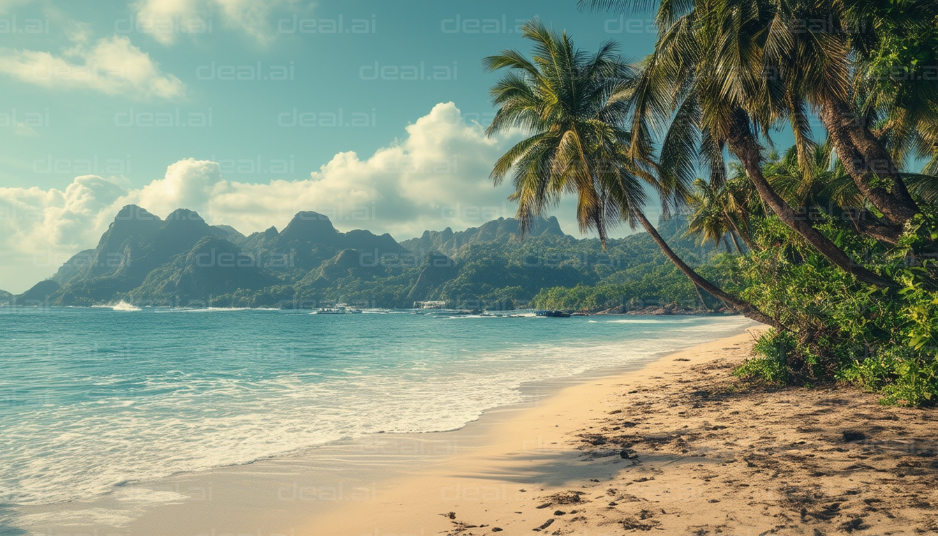 "Tranquil Tropical Beach Getaway"