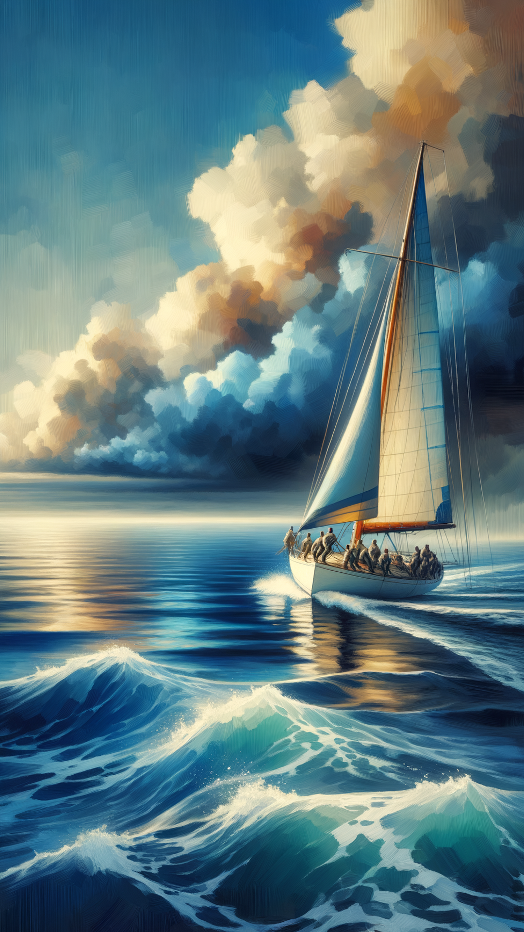 "Sailing into the Stormy Horizon"