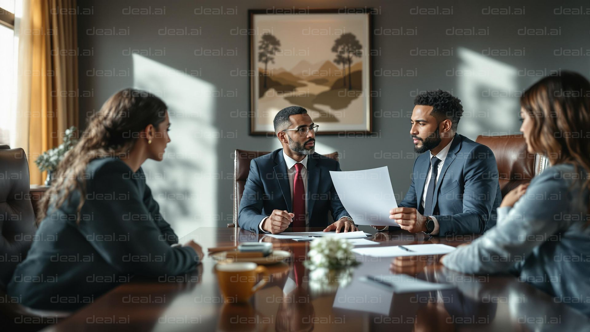 Professional Team Meeting Discussion