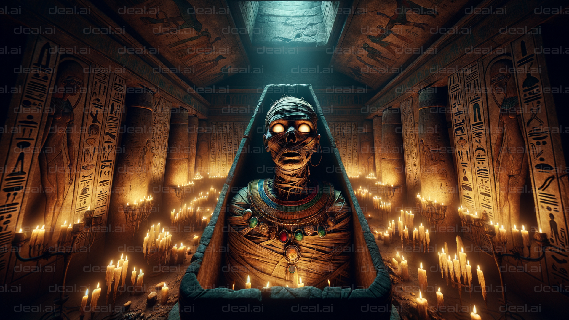 "Awakening of the Pharaoh's Tomb"