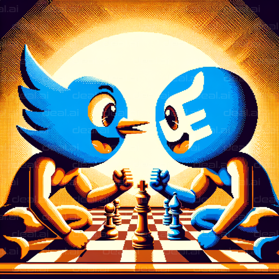 Social Media Chess Duel