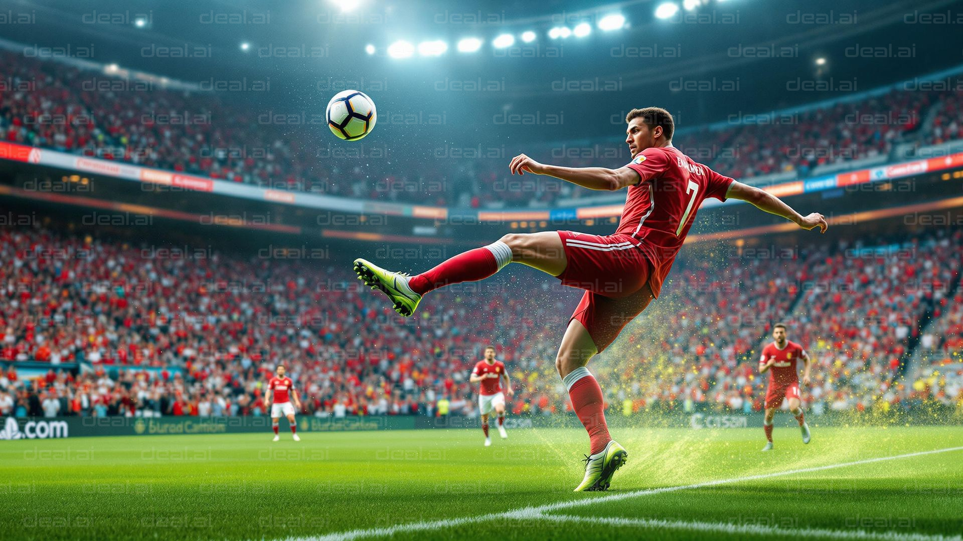 Soccer Star in Action