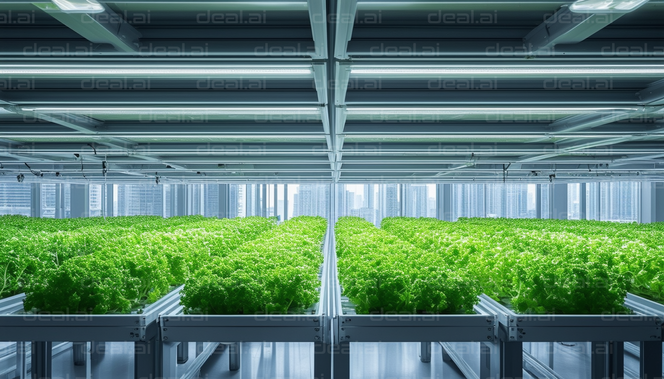 Urban Indoor Hydroponic Farm