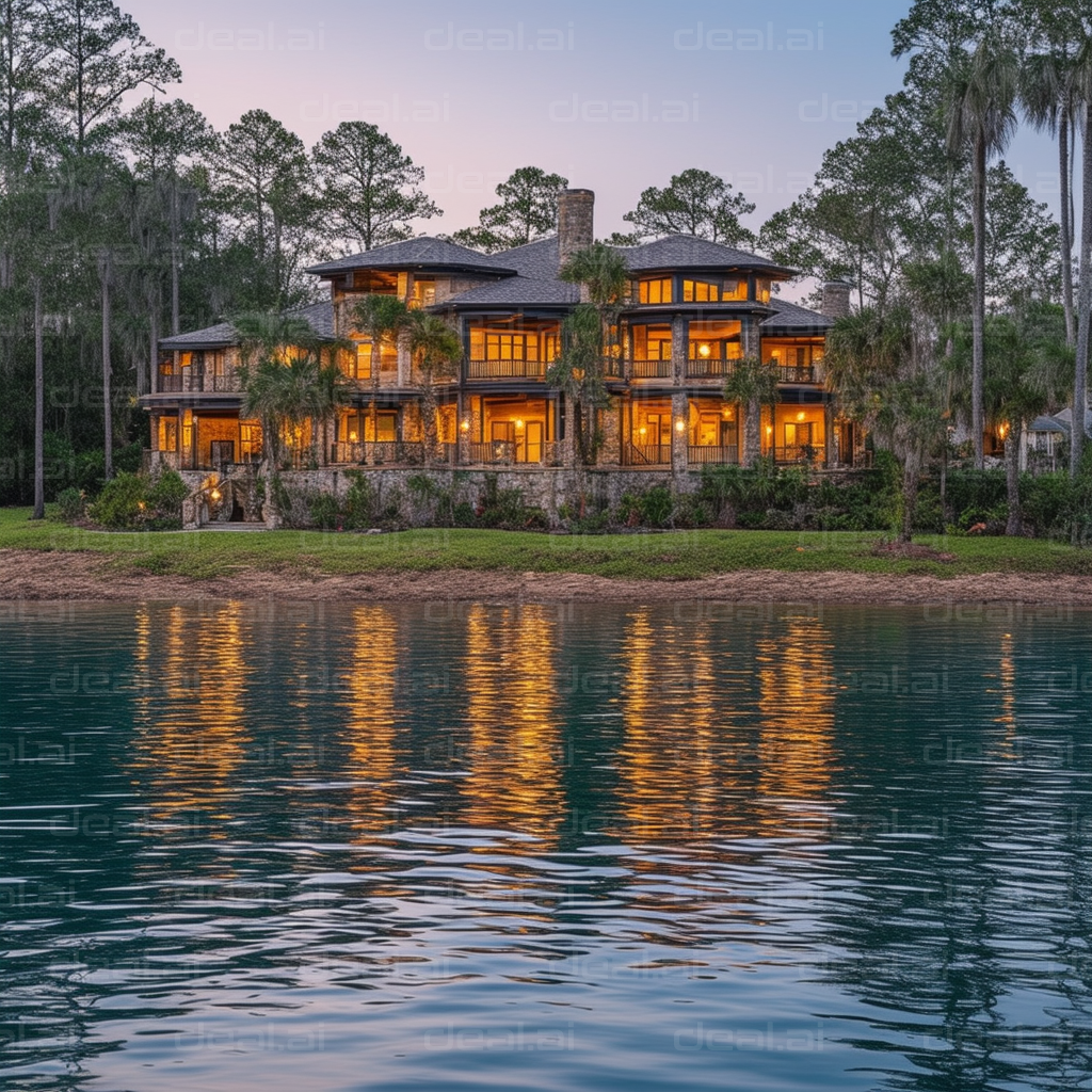 Lakeside Evening Serenity