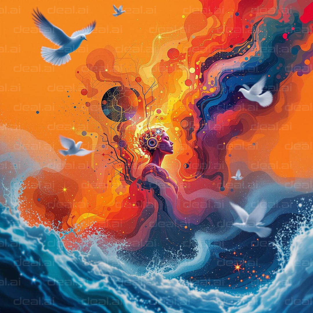 Vibrant Mindscape: Harmony Unleashed