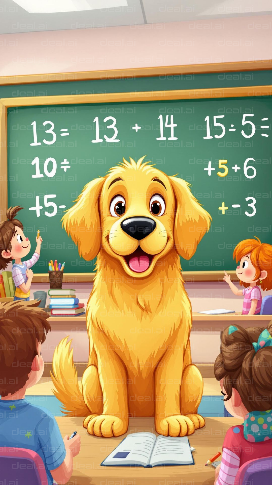 Classroom's Furry Math Helper